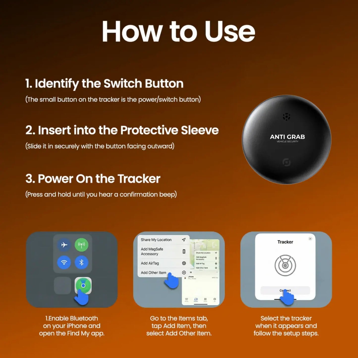 ANTI GRAB™ Smart Track